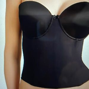 Va Bien Low Back Strapless Bustier